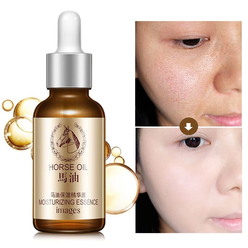 

New! Horse Oil Moisturizing Cream Essence Moisturizing Skin Base Primer Rejuvenating Gentle Nourishing Shrinking Pore Essence