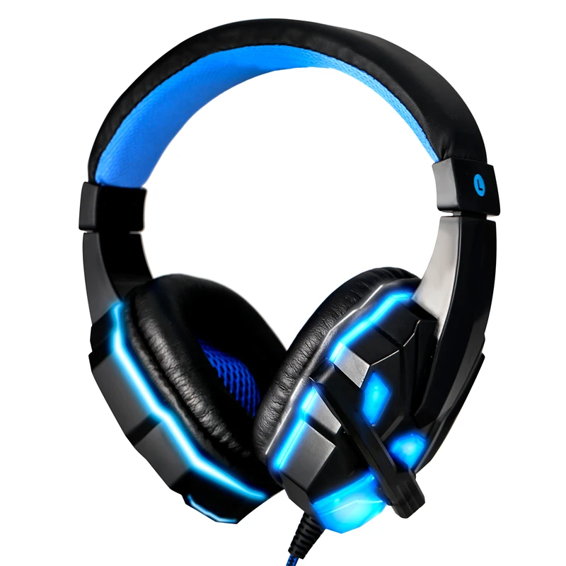 

USB 3.5mm Stereo Gaming Game Headset Surround Stereo Gaming Headset Headband Headphone LED with Mic for PS4 PC