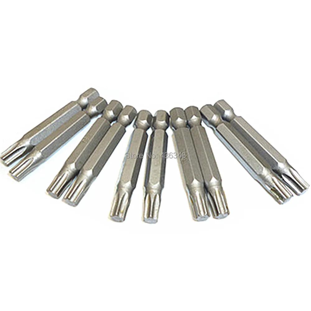 10pcs Impact Drill Bits Torx Screwdriver Insert Bit Screwdriver Bits