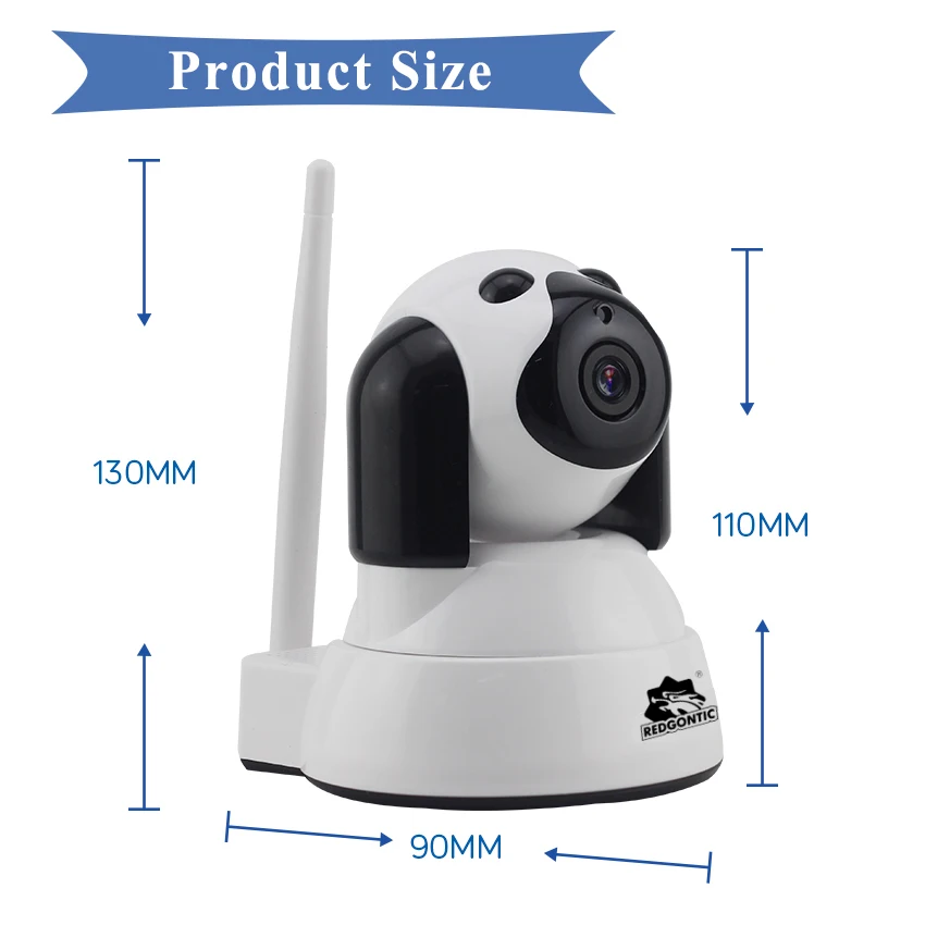 Новый 720 P WI FI IP Камера охранных Беспроводной собака ptz Wi Fi CCTV Мини Крытый Видеоняни