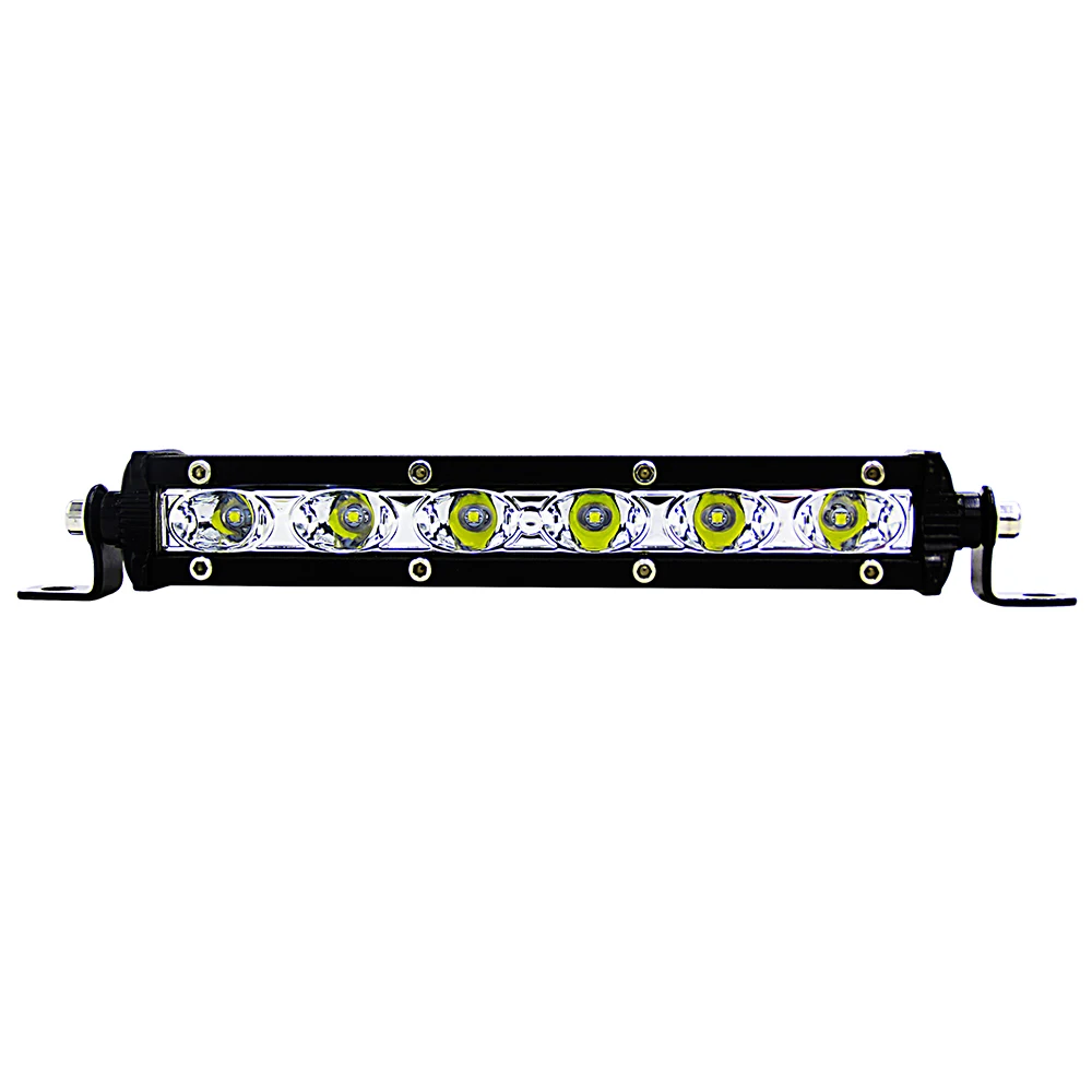 

Slim 7 Inch 18W LED Work Light Spot Flood Beam Car Lamp Driving Fog light Offroad for Jeep Kia BMW SUV ATV UAZ Boat Car Styling