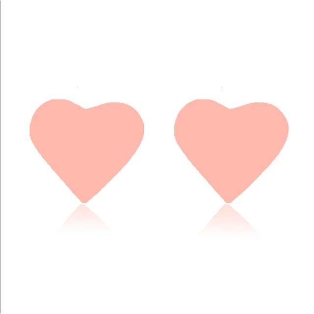 Heart Earring Rose