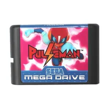 Pulseman(Pulse Man) 16 бит MD игровая карта для sega Mega Drive для Genesis
