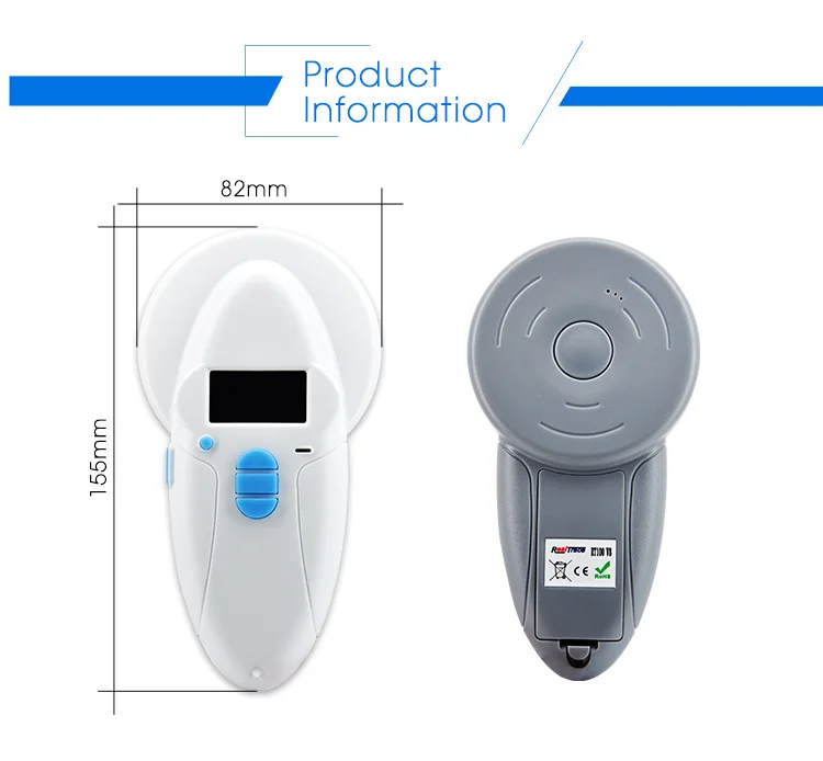 134,2 кГц/125 кГц rfid считыватель животных ISO чип Портативный OLED pet собака кошка RFID сканер для ISO FDX-B/FDX-A/HDX/EM4102 pet микрочипы