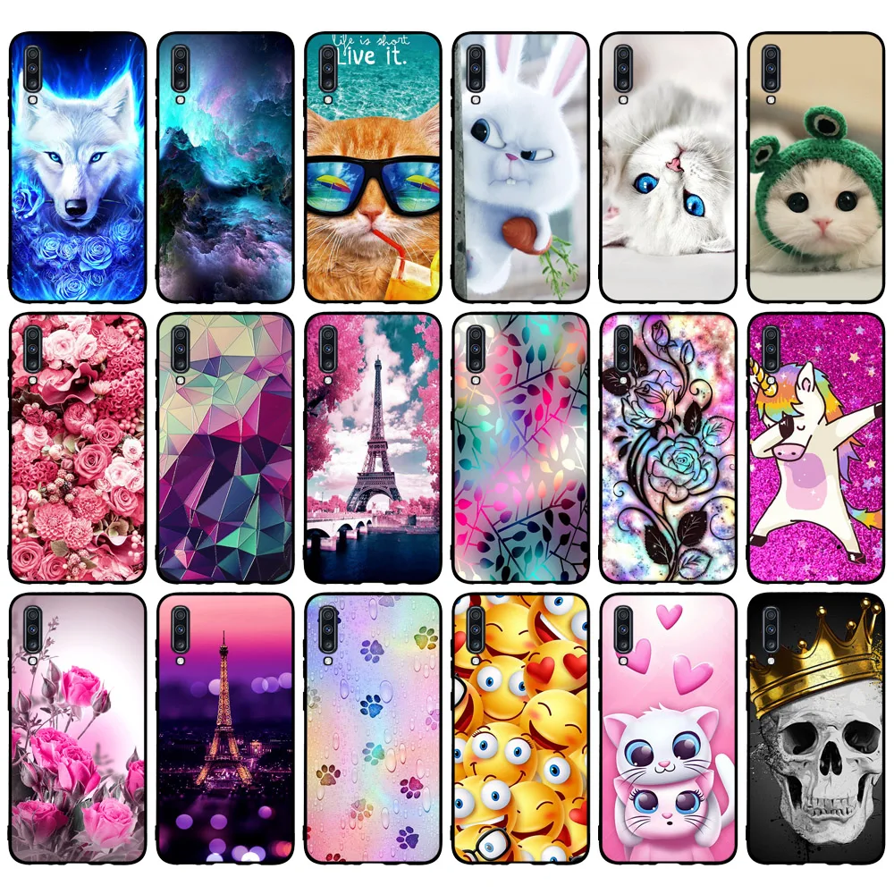 

Case For Coque Samsung Galaxy A70 2019 Case TPU Soft Silicon Back Cover For Fundas Samsung Galaxy A70 Case A 70 A705 A705F Shell