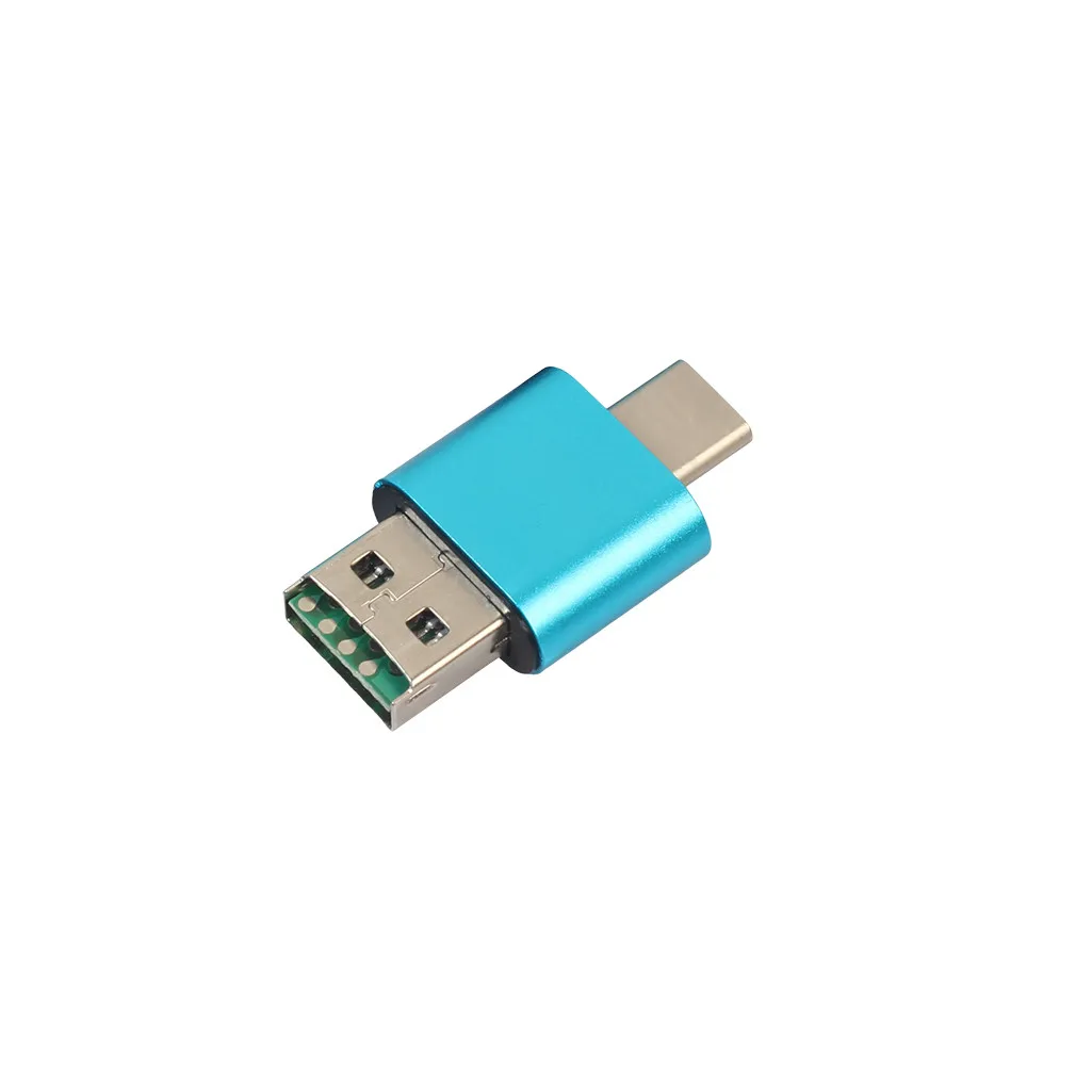 Портативный мини 2-в-1 микро TF карты ReaderType C до USB 2,0 Micro SD TF Card Reader адаптер