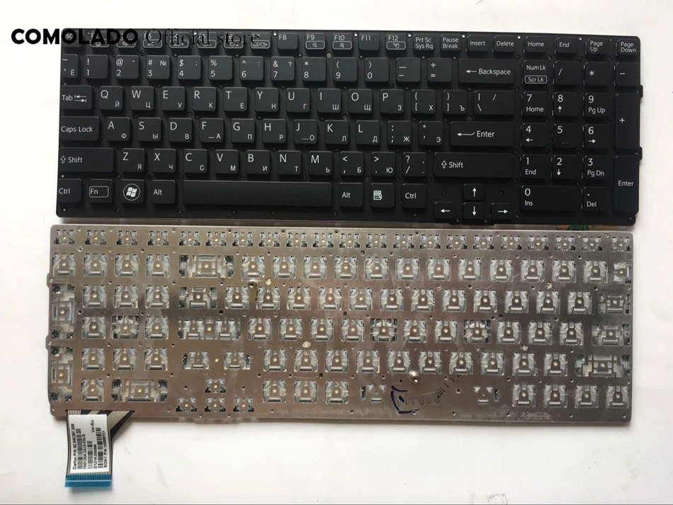 RU Russia Keyboard For SONY VPCSE2S5C VPCSE2S8C VPCSE2S9C VPCSE SE Series Without Frame Laptop Keyboard RU Layout (2)