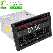 Full 10.1 Inch Large Capacitive Touchscreen Android 6.0 2DIN Car GPS Radio Stereo double din car gps radio stereo no DVD player