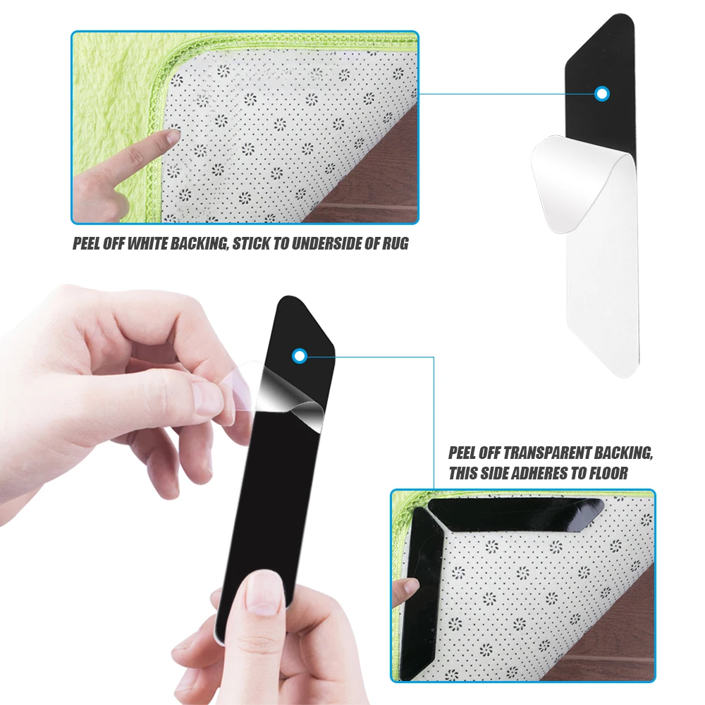 Buy 8pcs Rug Grips Carpet Gripper for Bathroom Home