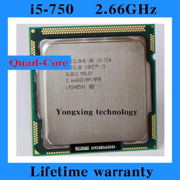 Процессор core i5 750. Процессор core i5 750