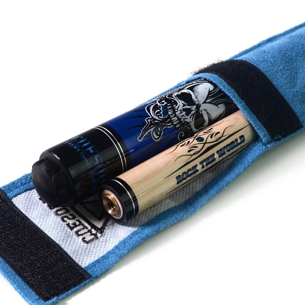 cuesul Rockin серия снукер Бильярд клен 13 мм наконечник Бильярдный Кий набор с синим кием сумка 5" 21 oz бильярдный кий