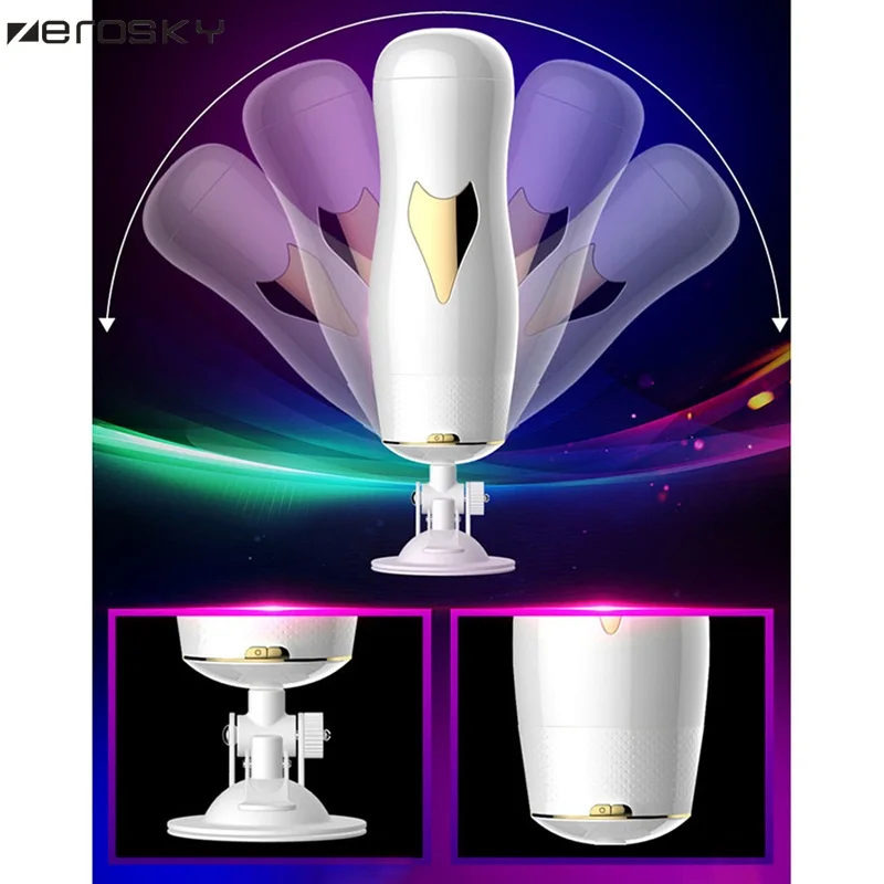Zerosky Smart Aircraft Cup автоматический телескопический вращающийся мастурбатор с