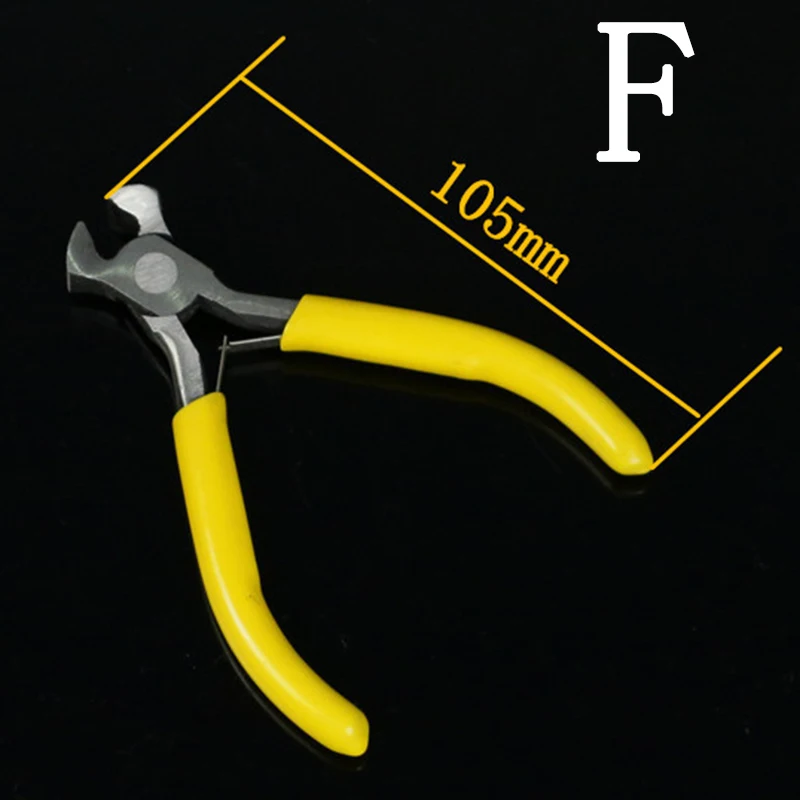 1 шт. плоскогубцы длинный нос диагональ мини Топ Режущий инструмент для ремонта бытовой практичный кусачки ручные инструменты электрические провода Кабельные резаки - Цвет: F
