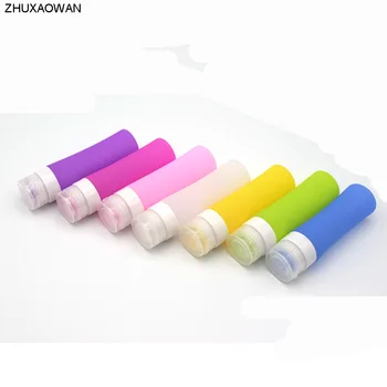 

Hot Selling Silicone Refillable Portable Mini Traveler Packing Bottle Press Bottle for Lotion Shampoo Bath 2017