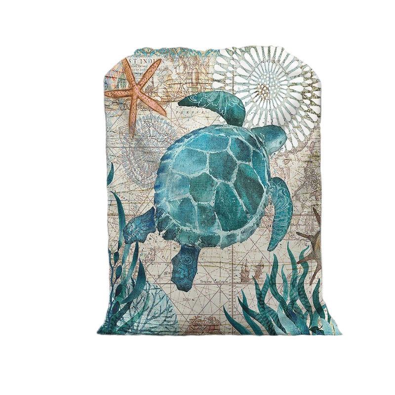 Crowdale уникальный настроить для женщин рюкзак морской конек черепаха Осьминог 3D печать путешествия сумки на плечо Mochila мужские Drawstring сумка