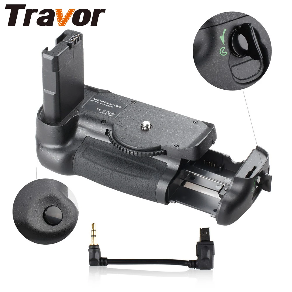 

Travor Professional Multi-Power Battery Grip for Nikon D5500 D5600 DSLR Camera