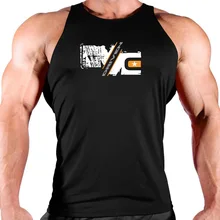 Gyms2019 Лето Фитнес мужские майки Бодибилдинг стрингерс майка Топы майка брендовая одежда мужская рубашка без рукавов Размер XXXL