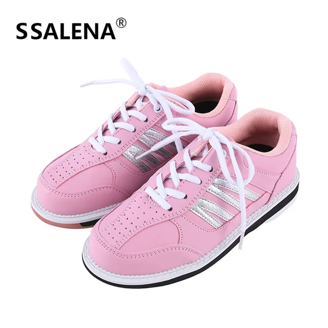 US $44.60 Woman Bowling Shoes High Quality Breathable Woman Bowling Shoes Lightweight Sneaker Skidproof Featu