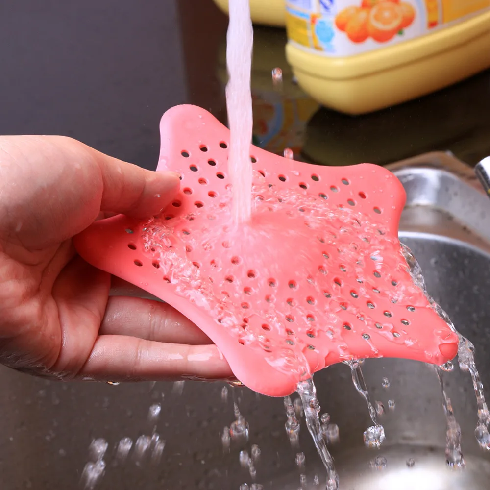 Creative Kitchen Drains Sink Strainers Filter Sewer Drain Hair Colander Bathroom Cleaning Tool Kitchen Sink Accessories Gadgets