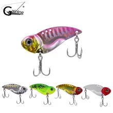 5 шт блесна металлическая приманка 3.5cm7.5g 4.5cm12g vivid вибрации