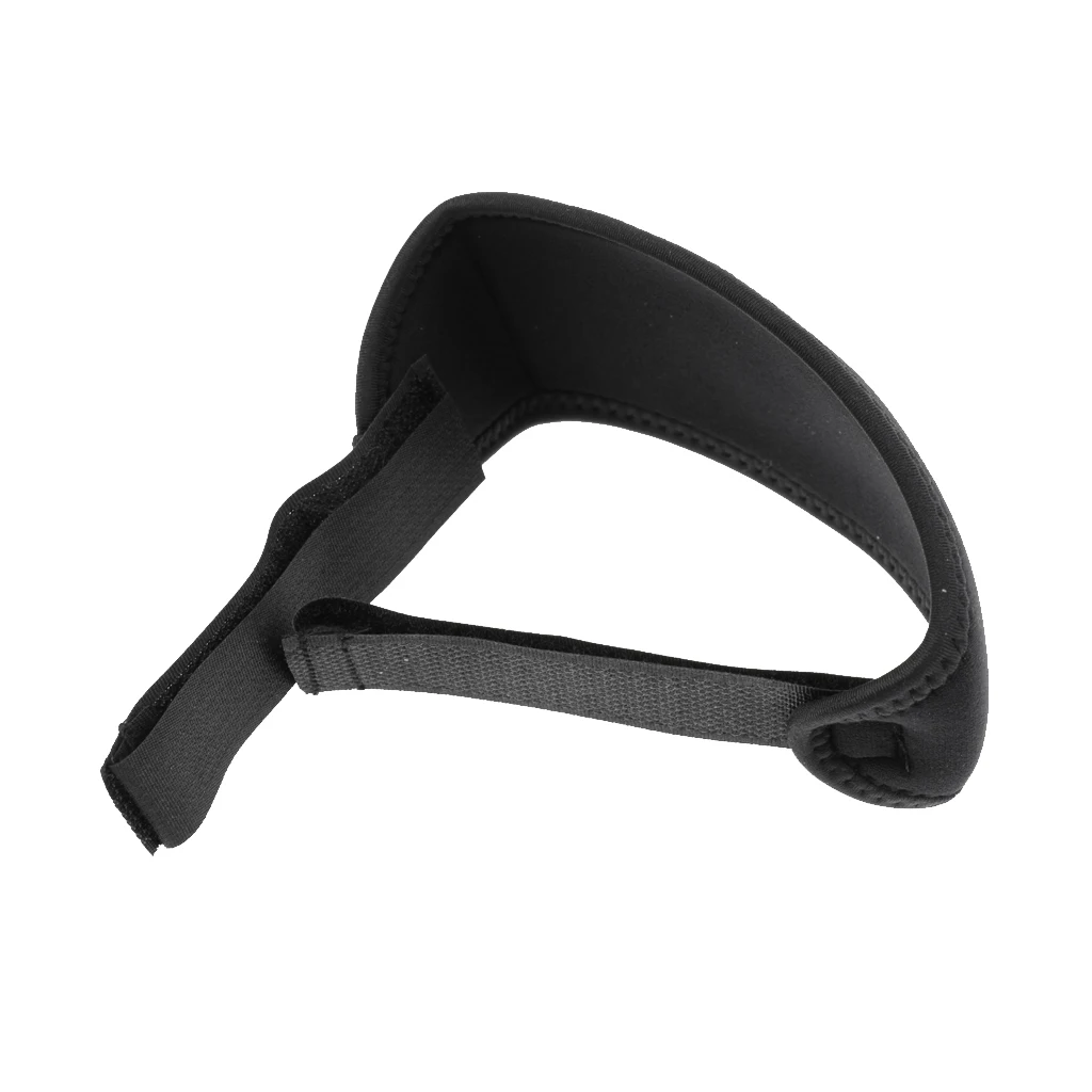 Black Soft 3mm Neoprene Snorkeling Swimming Scuba Diving Freediving Mask Strap Cover Wrap for Adult Water Sports Accessories