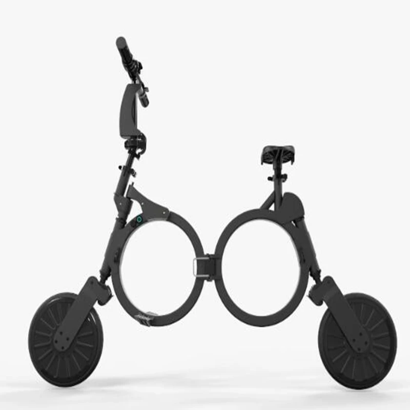  Mini Foldable Electric Bike 48V 350w 4.5AH 10inch Electric Cycle Lithium Battery Electric Bicycle S