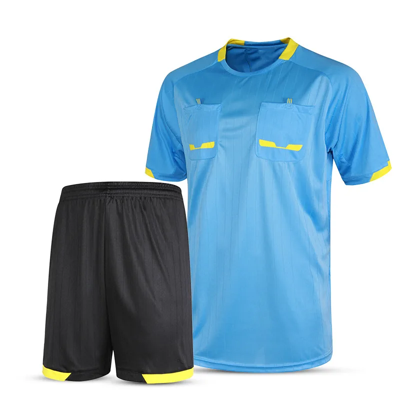 Árbitro Jersey Fútbol set 2017 Juez de fútbol futbol camisa traje tracksuits survetement fútbol maillot de pie Árbitro Jersey Fútbol set 2017 Juez de fútbol futbol camisa traje tracksuits survetement fútbol maillot de pie