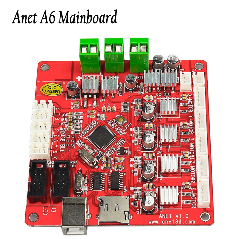For Anet A6 mainboard Updated 3D Printer controller Motherboard V1 0 Control Reprap Mendel Prusa ramps