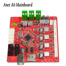 For Anet A6 mainboard Updated 3D Printer controller Motherboard V1.0 Control Reprap Mendel Prusa ramps 1.4 printer parts 2017