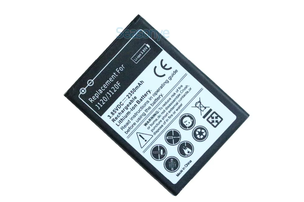 Seasonye 2 шт./лот 2350 мАч EB BJ120CBE/EB BJ120BBE запасная батарея для Samsung Galaxy 2016 Edition J1 SM J120