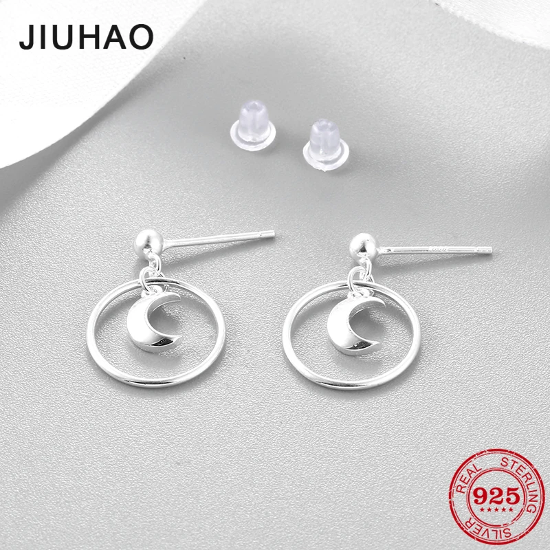 

Authentic Moon myth 925 Sterling Silver Drop Earring For Women Party Wedding Earrings Jewelry Valentine Gift Female Friend