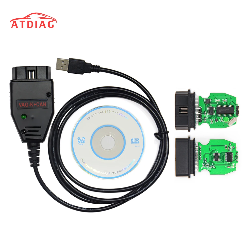 

2019 Best VAG K+CAN Commander 1.4 with FTDI FT232RL PIC18F258 OBDII VAG scanner diagnostic cable