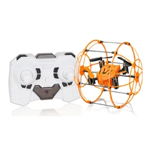 Мини-Дрон мяч Helic Max Sky Walker 2,4 GHz 4CH Fly Ball RC Квадрокоптер 1336 3D флип-ролик Безголовый Дрон RC вертолет игрушки