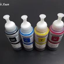 Yu Zhi Xuan! 100 мл 4 вида цветов специальный краситель чернила для Epson R285 R290 R330 R360 R380 R390 R690 R1390 R1400 R1430 универсальные чернила