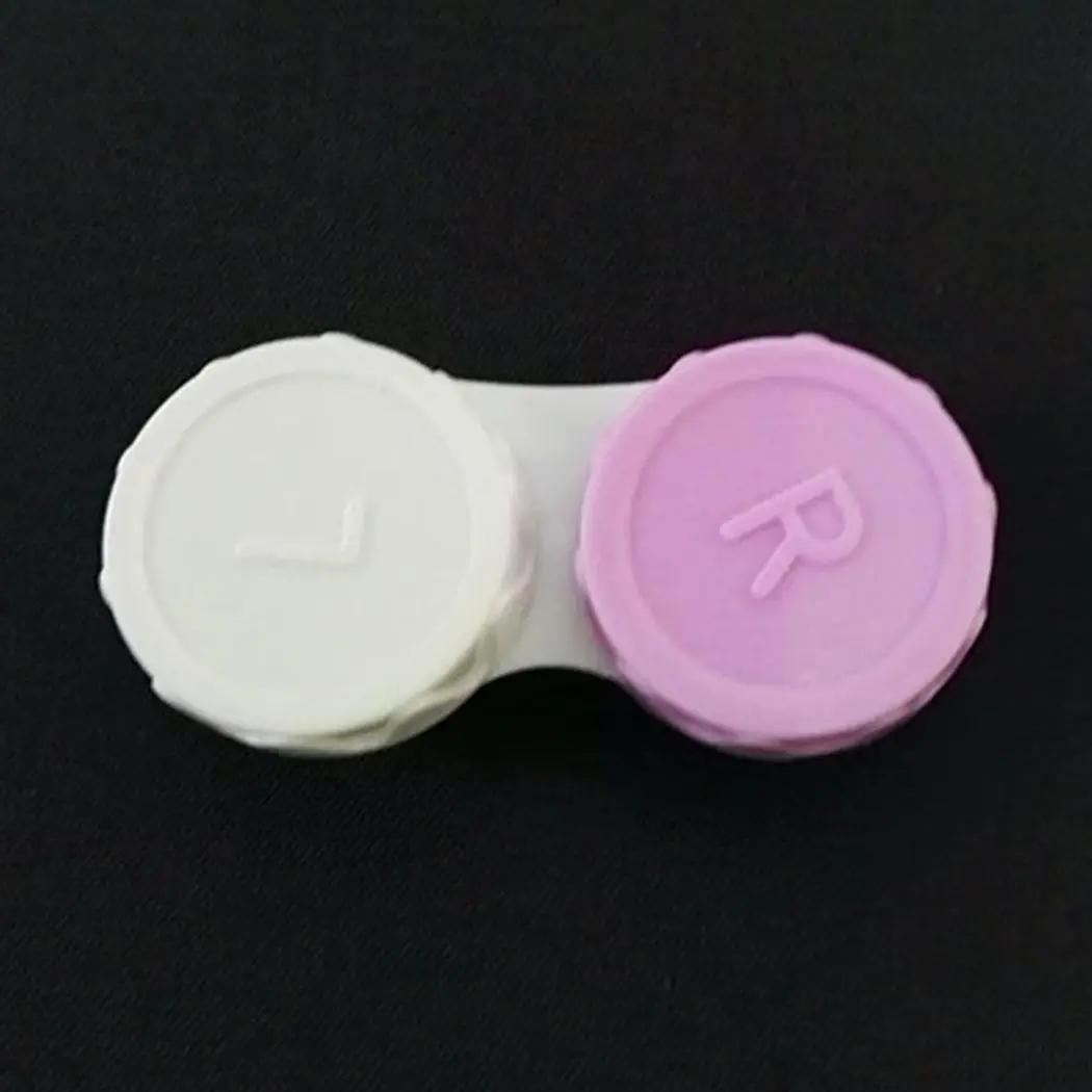 

New Colourful Contact Lens Box Holder Lenses Container Lenses Case Soak Storage Eyecare Kit