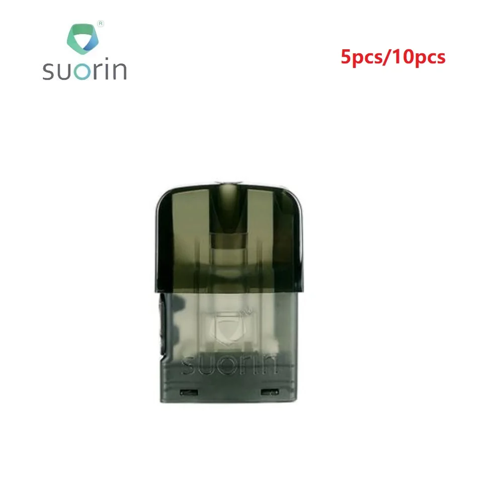 

Original 5pcs/10pcs Suorin Edge Pod Cartridge 1.5ml with 1.4ohm Coil & Leakage-proof Design for Suorin Edge Pod Kit Vapoizer