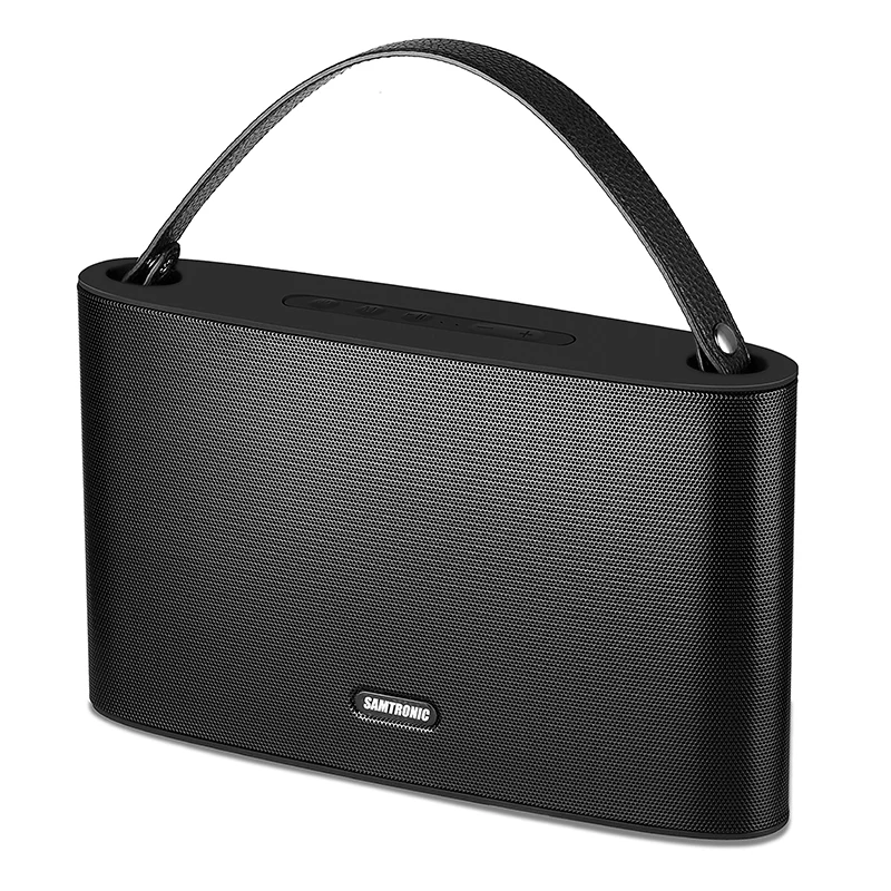 Samtronic PU Ручка Портативный беспроводной Bluetooth колонки 20 Вт HD стерео звук FM домашний