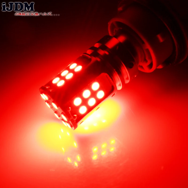 IJDM Автомобильные светодиодные стоп сигналы Canbus 1157 P21/5 Вт BAY15d BAZ15D 3030 32SMD