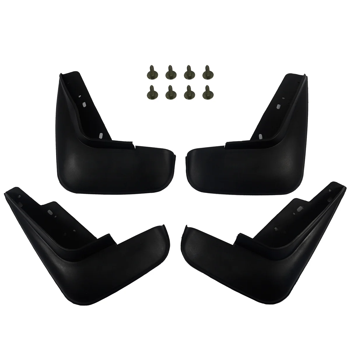 Set of 4 Front and Rear Splash Guard Mud Flaps for Cadillac CTS 2008