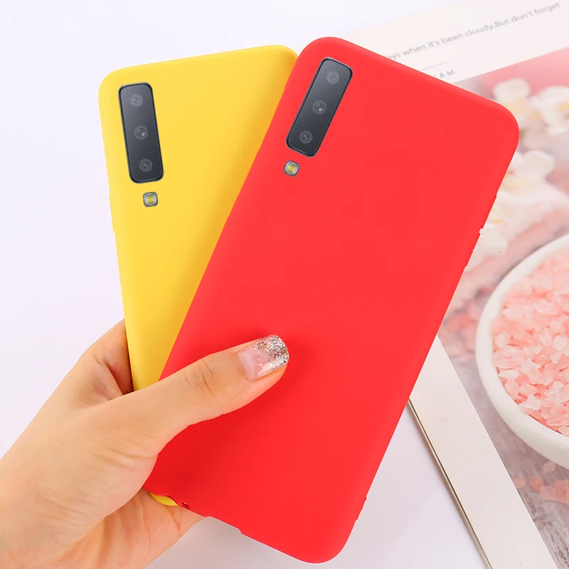 

Cute Candy Case for Samsung Galaxy Note 8 9 5 S10 S9 Plus S10e S8 S6 S7 edge Note8 Note9 Fashion Soft Liquid Silicone TPU Cover