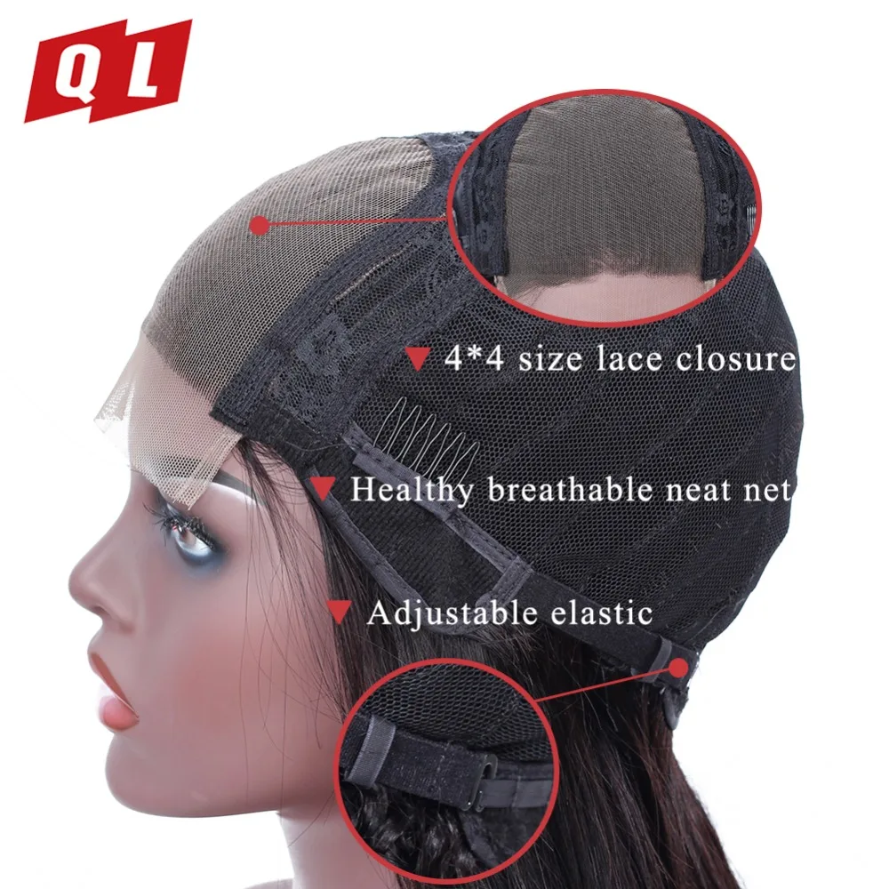 QLOVE HAIR Brazilian Straight Human Hair Wigs Lace Front Human Hair Wigs Natural Color Women Remy Lace Front Wig With Baby Hair (3)