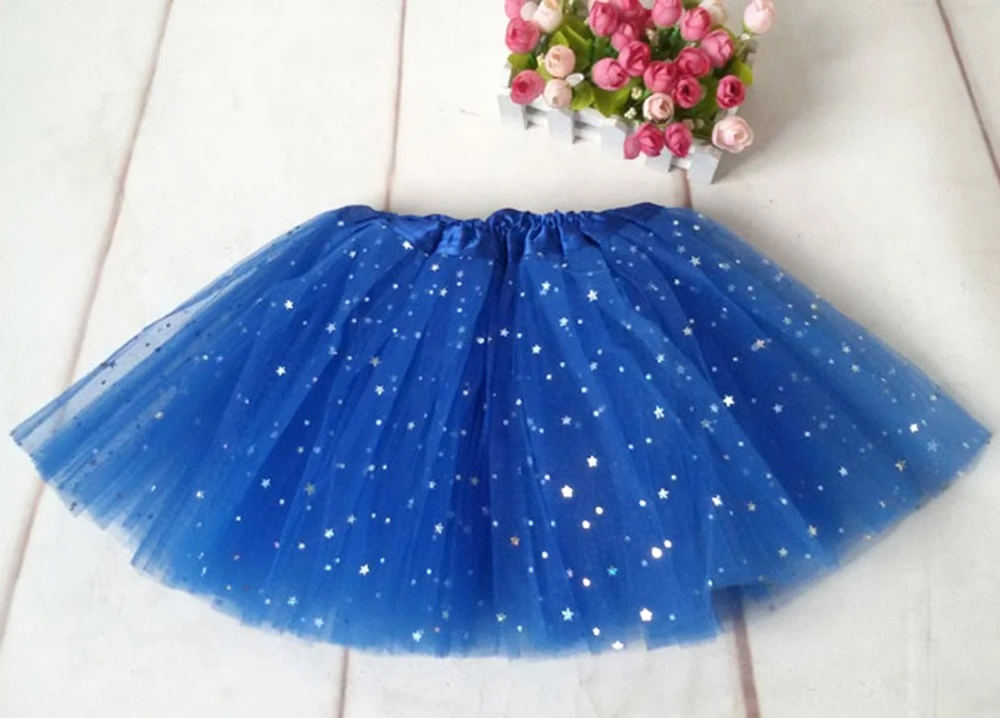 girls royal blue skirt