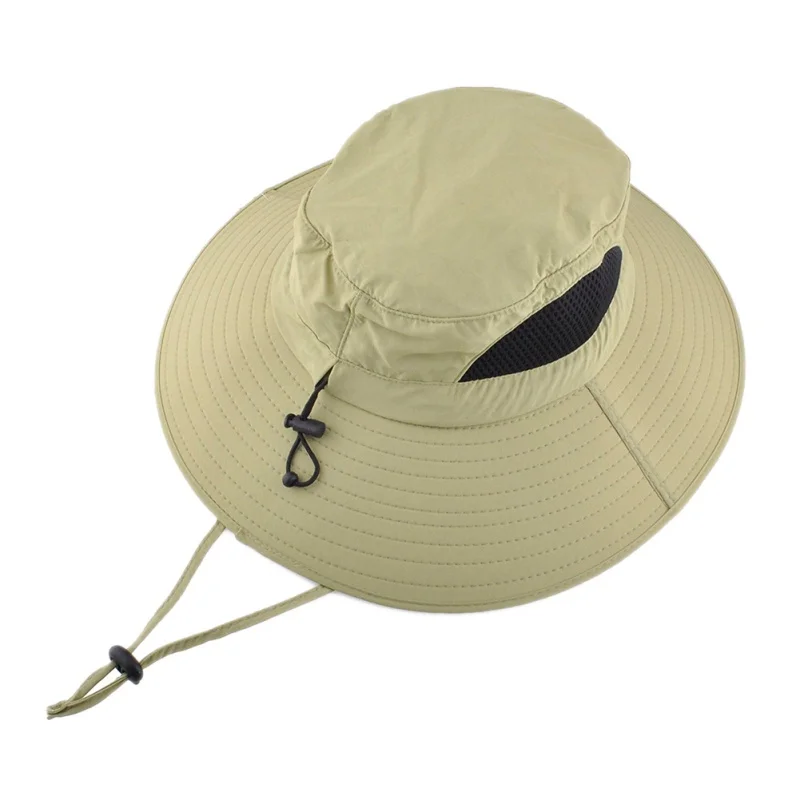 

Hot Fisherman Cap Wide Brim Sunshade Anti UV Waterproof Folding Portable Outdoor Hat Head Wear With Adjustable