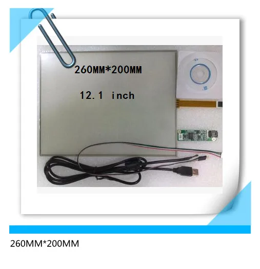 260*200 Новый 2 5-дюймовый USB интерфейс 4 линии управления карта сопротивления