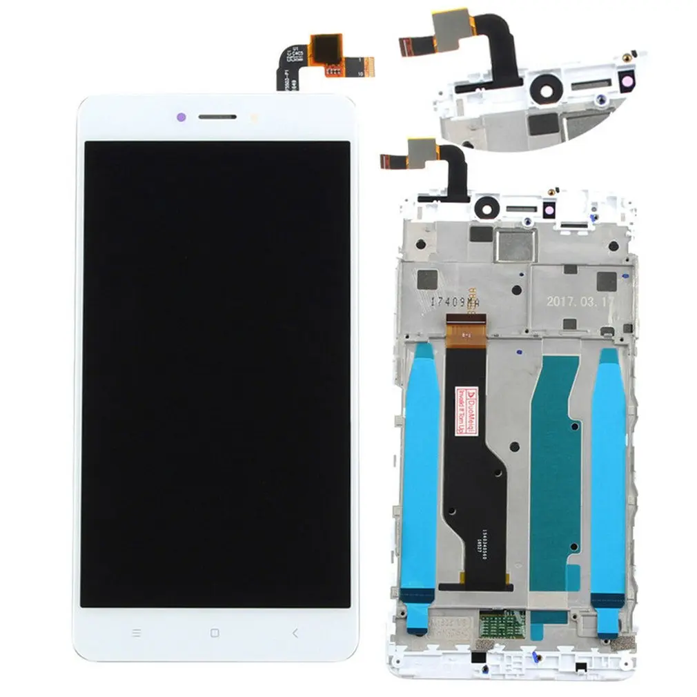 Pаспродажа Для Xiaomi Redmi Note 4x Note 4 полностью из стекла ЖК дисплей сенсорный экран в сборе Панель рамка экран дигитайзер Запасная часть