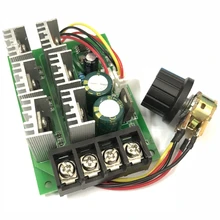 PWM регулятор двигателя пост. тока 12v24v36v48v высокой мощности 40A DC контроллер щетки двигателя 2000 Вт модуль
