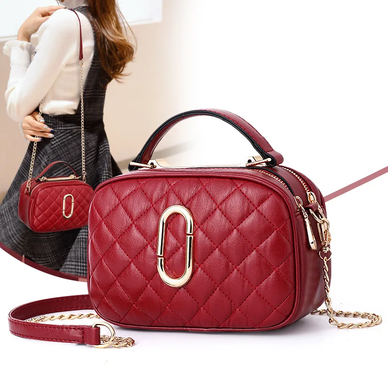 Female bag 2019 new single shoulder slung wild summer fashion casual handbag small bag