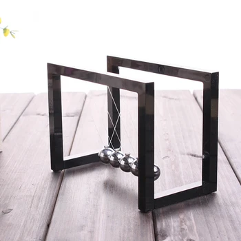 

Newton Balls Cradle Balance Ball Newtons Pendulum Ornaments Home Decorations Desk Decoraction Toy Gift