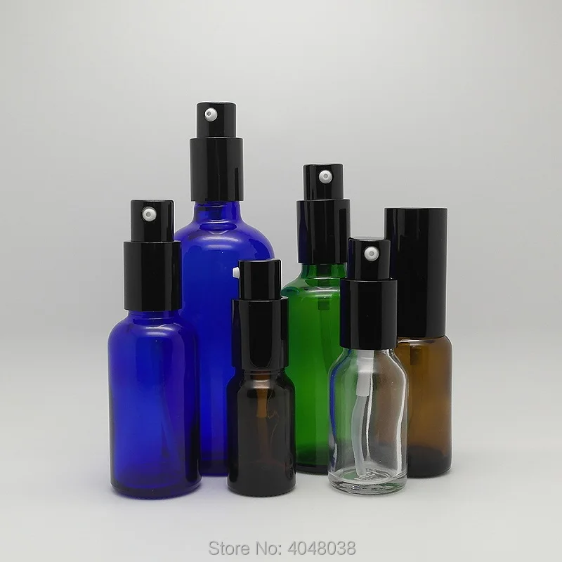 Glass Lotion Pump Bottle (5)