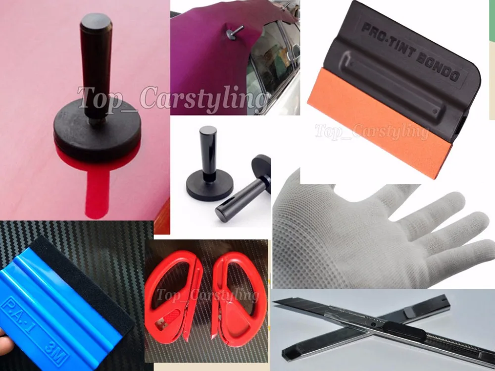 Best Price Car Wrap Tools kits 4pcs squeegee / 4 pcs / 1 pcs